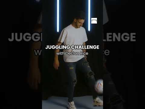 Declan Rice: Juggling challenge