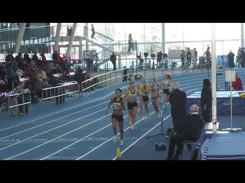 800m women race 3 London Indoor Games 22nd January 2023