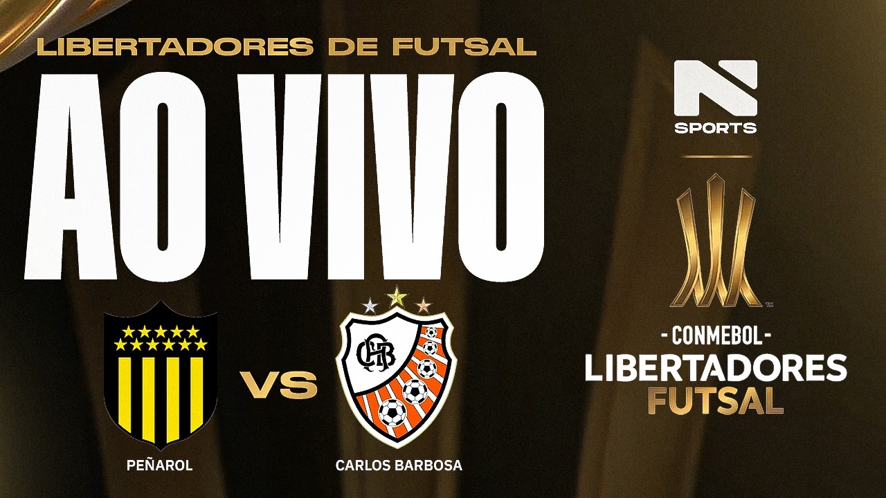 🔴 AO VIVO E COM IMAGENS | PEÑAROL X CARLOS BARBOSA | CONMEBOL LIBERTADORES FUTSAL