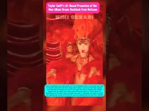 New Album Taylor Swift Draws Backlash #hollywood #shortvideo #taylorswift