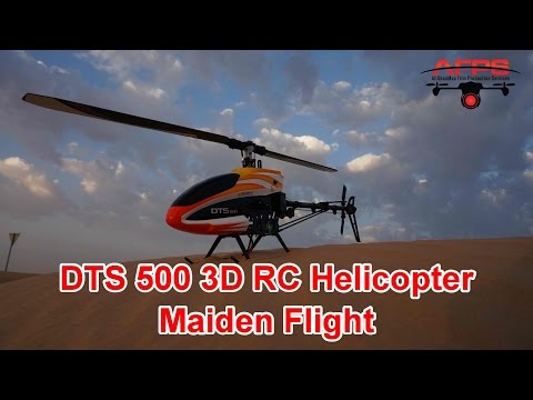 DTS500 3D RC Electric Helicopter Maiden Flight - UCsFctXdFnbeoKpLefdEloEQ