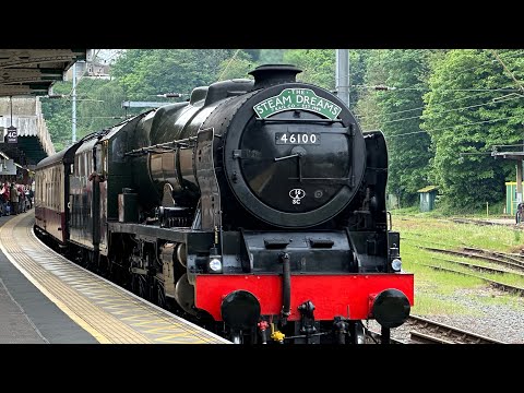 46100 Royal Scot chuffs out of Ipswich working 1Z46 8/5/24