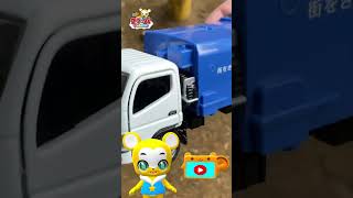 【おもちゃ】【はたらくくるま】ごみ収集車でかくれんぼ★子供向け知育動画 ★トミカ ★#shorts