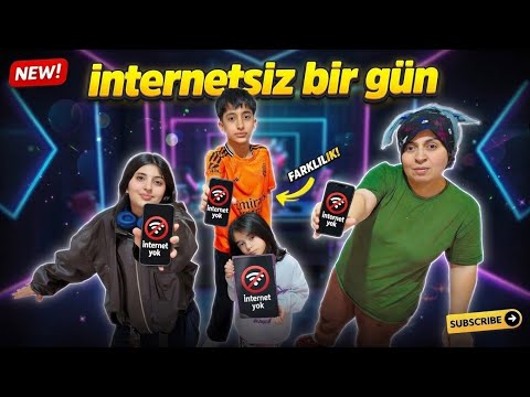 İNTERNETSİZ BİR GÜN  #24Saat (Televizyon Telefon Tablet YOK!)