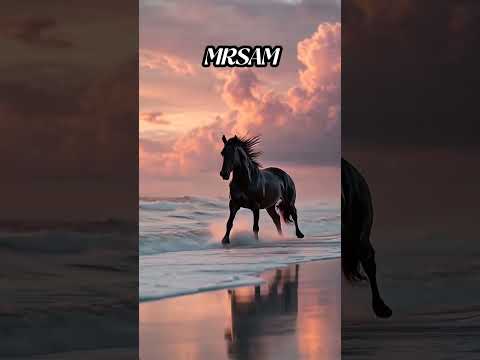 Beautiful Horse # MrSam editor # YouTube trending video