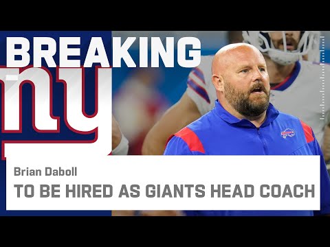 BREAKING NEWS: Giants Expected to Hire Brian Daboll as Head Coach video clip