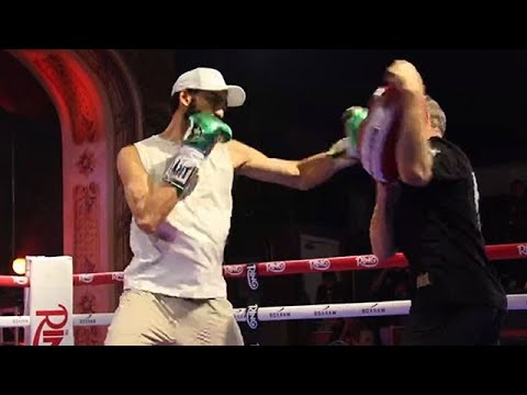 Hamzah Sheeraz FULL WORKOUT for Edgar Berlanga