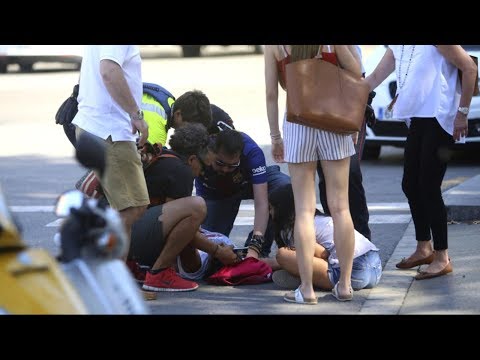 Barcelona terror attack eyewitnesses describe chaotic scene