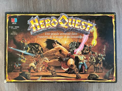 HeroQuest : je prépare la peinture de mon kit et je vous présente mes figurines #heroquest