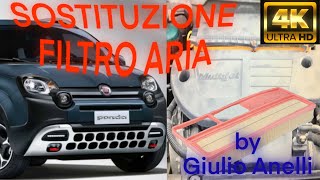 Sostituire Filtro Aria Fiat PANDA 1.3 Multijet