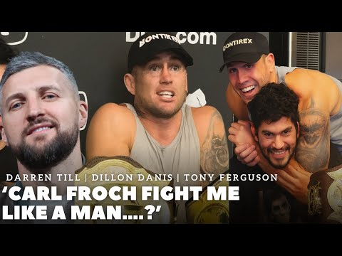 ‘CARL FROCH WHY DON’T YOU GET IN THE RING AND FACE ME LIKE A MAN?’ Darren Till EXPLOSIVE POST FIGHT