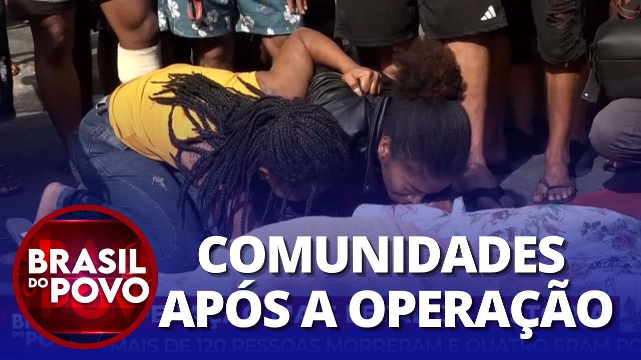 Reportagem revela como moradores de comunidades do RJ acordaram nesta quarta 29 pósoperação  TV Online Reportagem revela como moradores de comunidades do RJ acordaram nesta quarta 29 pós operação