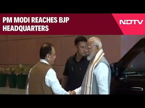 PM Modi | PM Modi Reaches BJP Headquarters & Other News