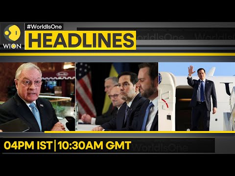 Russia-US Officials To Meet In Riyadh | Rubio Reaches Saudi For Ukraine Talks | WION Headlines