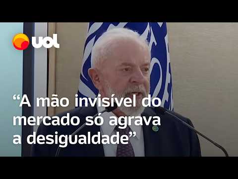 Lula critica o mercado e diz que igualdade salarial entre homens e mulheres ainda é 'utopia'