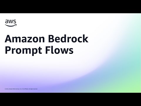 Demo - Amazon Bedrock Prompt Flows | Amazon Web Services