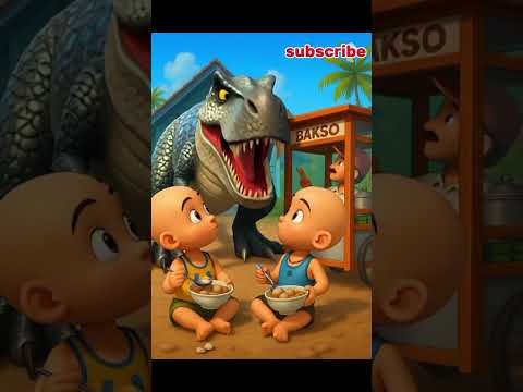 upin ipin lagi makan tiba tiba ada dinosaurus besar #subscribe #upinipin #shortvideo #shorts