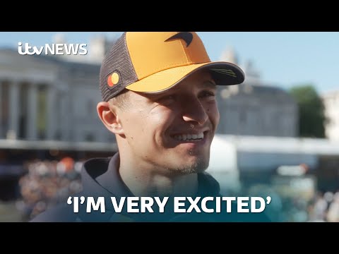 F1 driver Lando Norris reflects on competing against teammates and driving with Brad Pitt
