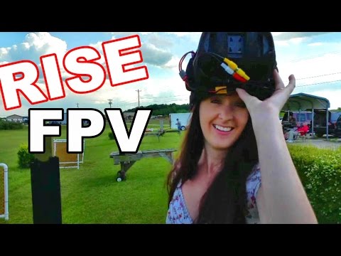 Abby Flying FPV RISE RXD250 Race Drone First Flight on Quanum FPV Goggles - TheRcSaylors - UCYWhRC3xtD_acDIZdr53huA