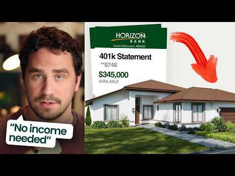 Use Your Bank Account To Buy A Home (No Income Needed)