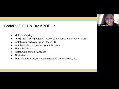 Supporting English Language Learners with BrainPOP Jr. (K-2)