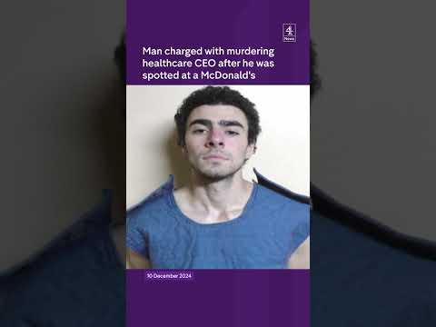 Man charged with US healthcare CEO murder