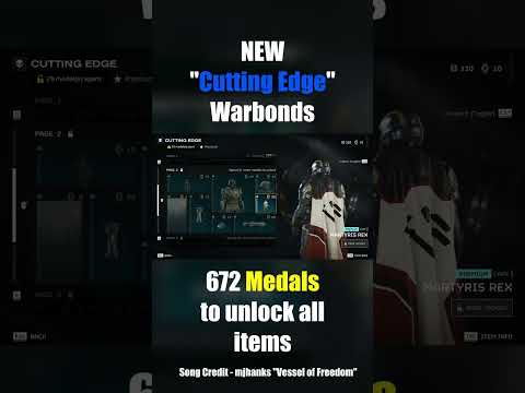 *NEW* "Cutting Edge" Warbonds on Helldivers2