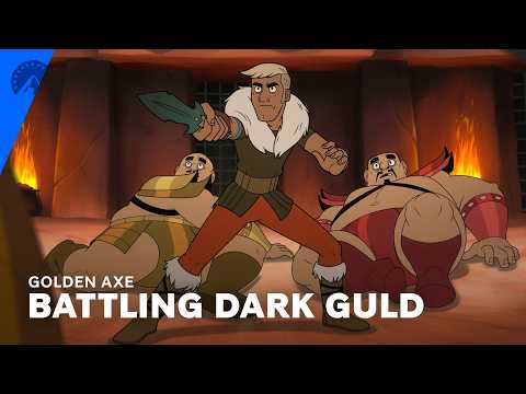 Golden Axe | Hampton and the Bad Brothers Fight Dark Guld (S1, E5) | Paramount+> </a> </div> <div style=