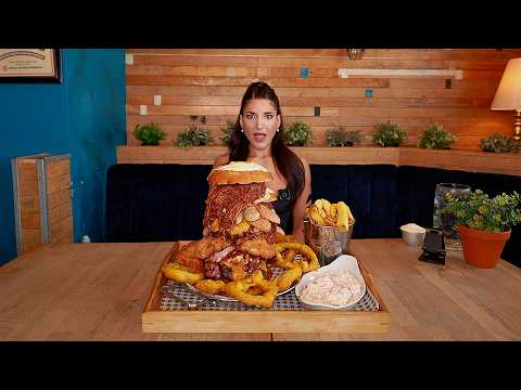 BEAT-THE-BURGER CHALLENGE THAT "EVERYONE FAILS" AT TAPHAUS | @leahshutkever