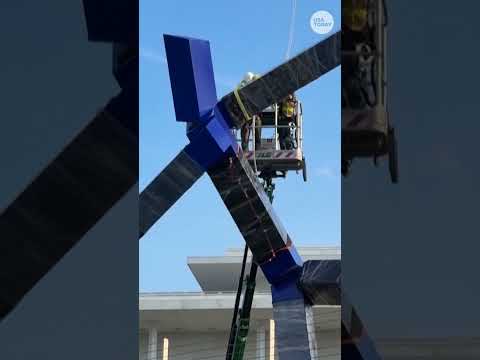 Kennedy Center removes '<strong>Blue</strong>' sculpture as Trump naming fight continues