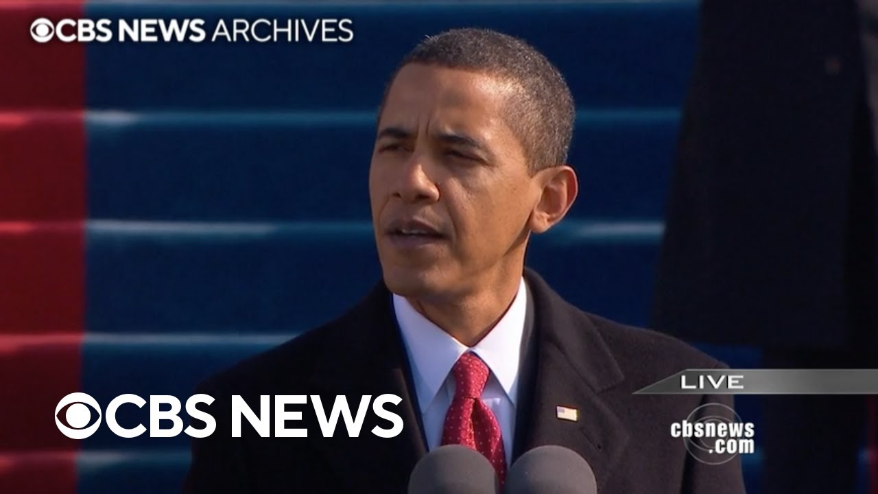 Barack Obama delivers inaugural address on Jan. 20, 2009 | CBS News Archives
