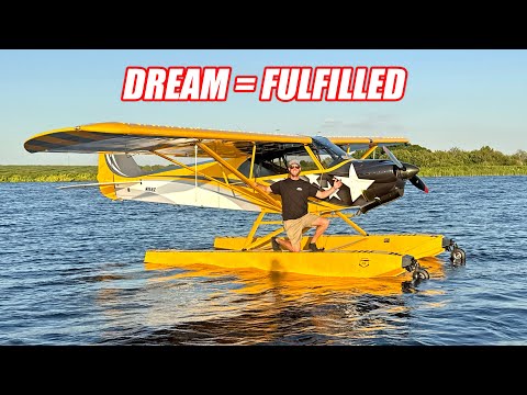 Cleetus McFarland's Cub on Floats: Aerial Adventure Unleashed