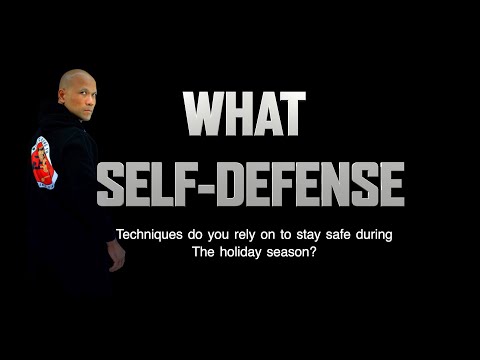 What self-defense techniques do you rely on to stay safe during the holiday season?