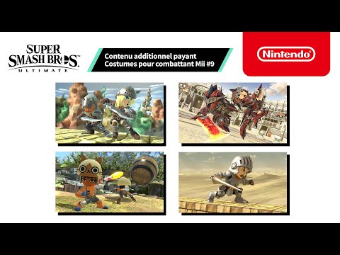 Super Smash Bros. Ultimate ? Costumes pour combattant Mii #9 (Nintendo Switch)