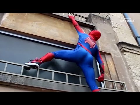 Spiderman Parkour in Real Life! - UCIJ0lLcABPdYGp7pRMGccAQ