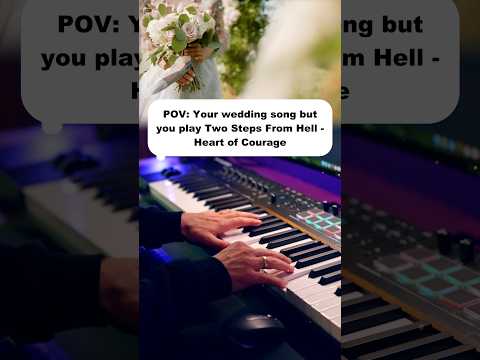 Heart of Courage as your wedding soundtrack? 💍✨