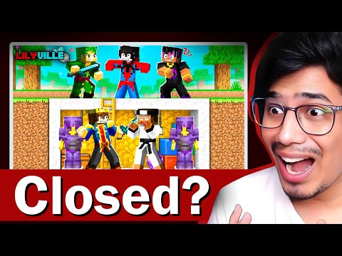 Why GamerFleet Closed Lilyville Smp? The End of Lilyville Smp ||