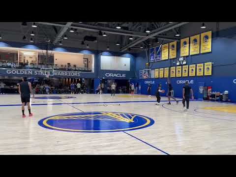 Warriors 4th preseason practice