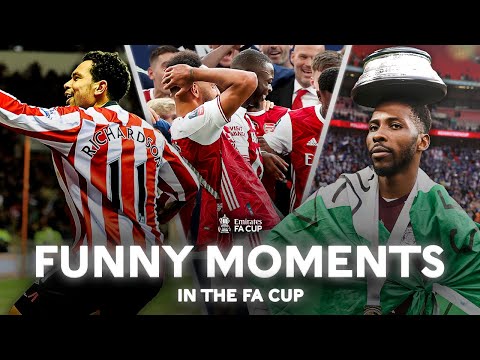 The Funniest Moments In FA Cup History 🤣