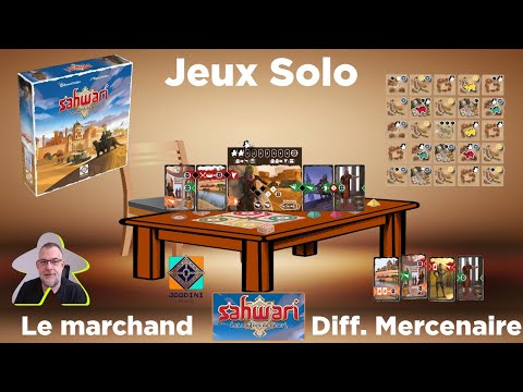 Sahwari - Partie 4 - marchand | Joodini editions | jeu de société