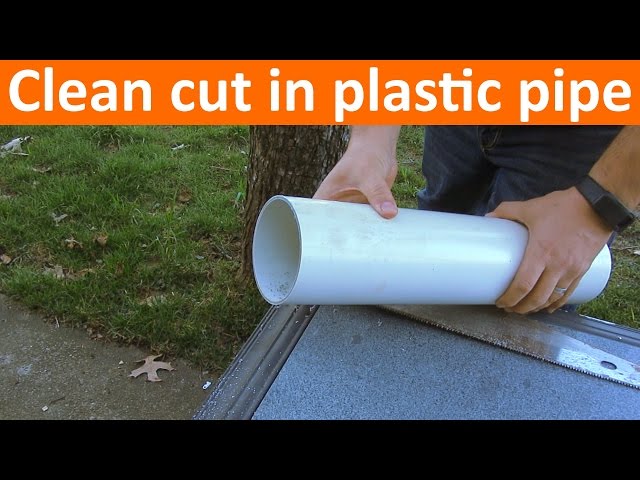 How to Cut PVC Pipe Straight