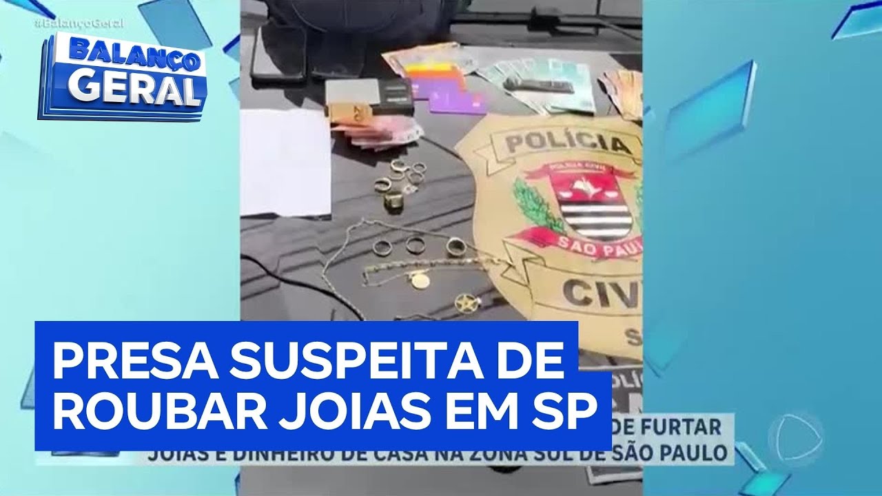 Empresária denuncia diarista por roubar joias da casa dela na Vila Mariana na zona sul de SP