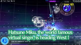 Hatsune Miku: Project DIVA F duyuru videosu
