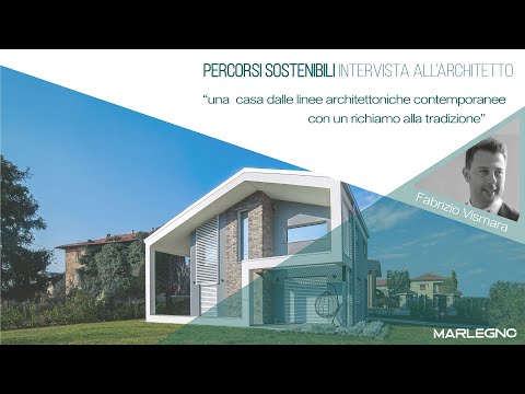 Villa contemporanea in legno a Tradate (VR) - Marlegno