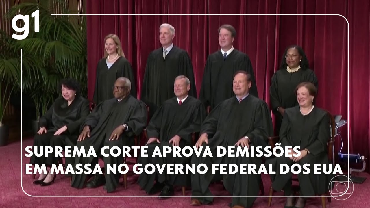 Suprema Corte dos EUA aprova demissões em massa no Governo Federal e favorece Trump