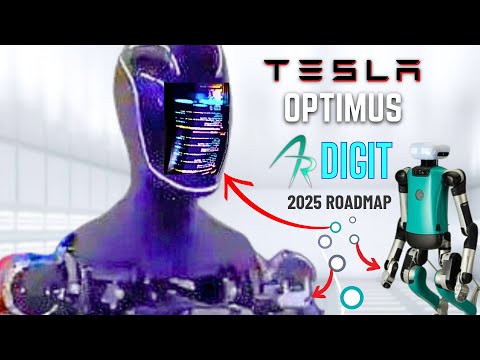 Tesla’s NEW Optimus VS Amazon’s NEW Digit (2024 + 2025 AI ROBOT UPGRADES & DEMOS)
