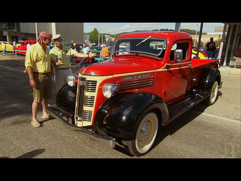 1937 GMC "Big Red" Truck | Hard to Find | Owned by a GMC Truck Dealer | Crank Start
