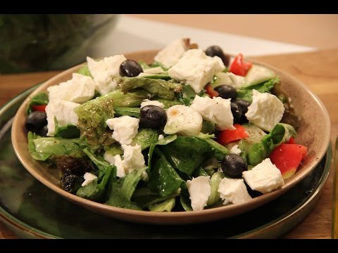 Greek Salad | Cooksmart | New Season | Sanjeev Kapoor Khazana - UCmoX4QULJ9MB00xW4coMiOw