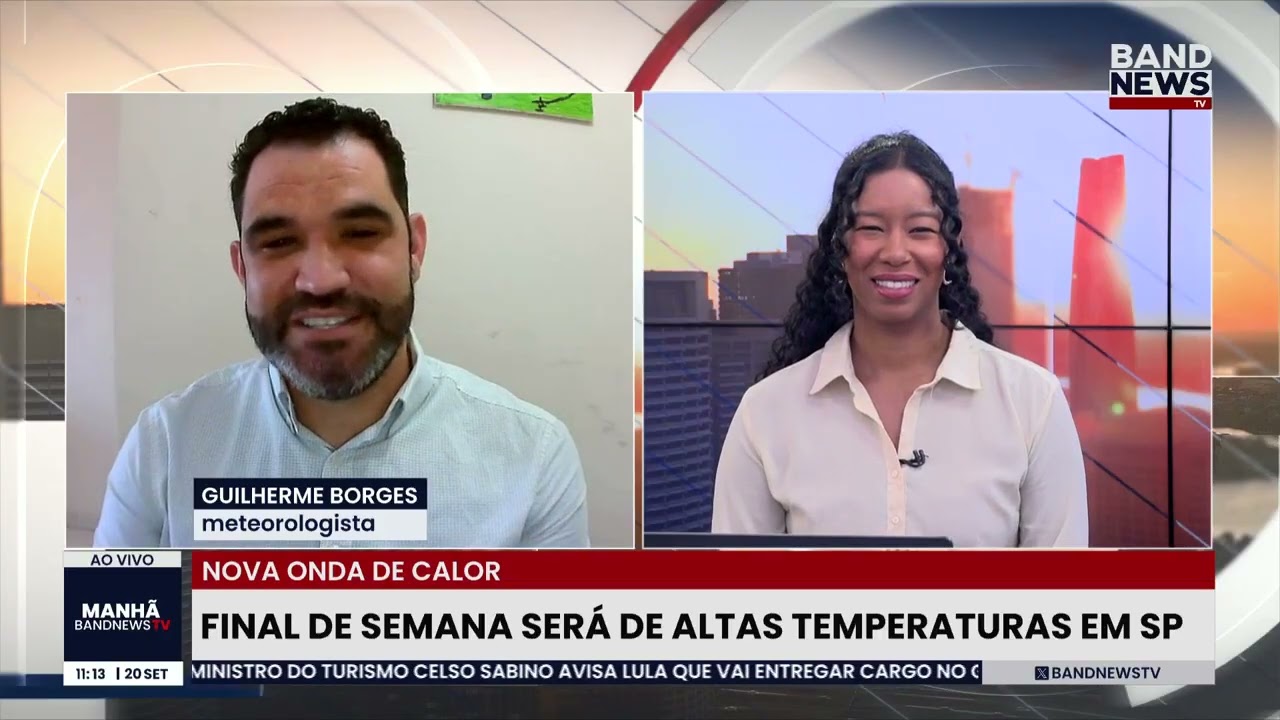 Final de semana será de altas temperaturas em SP | BandNewsTV