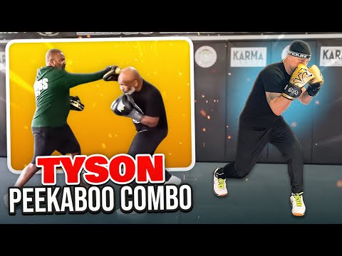Mike Tyson Teaches the Peekaboo Boxing Combo Explained